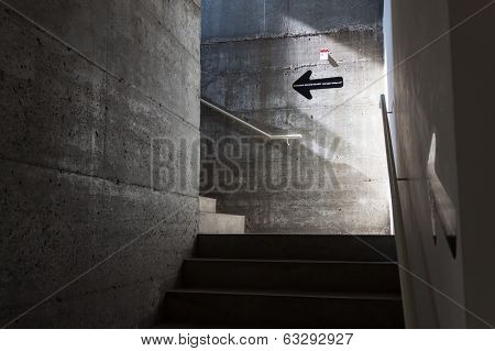Empty Staircase At Ventura Lambrate Space During Milan Design Week