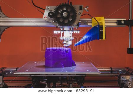 3D Printer At Ventura Lambrate Space During Milan Design Week