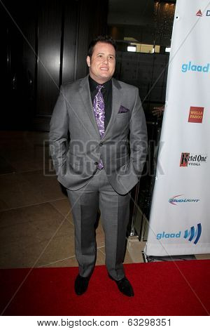 LOS ANGELES - APR 12:  Chaz Bono at the GLAAD Media Awards at Beverly Hilton Hotel on April 12, 2014 in Beverly Hills, CA