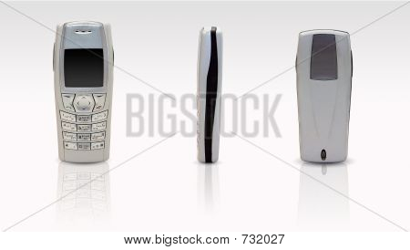 Handy in Unterschied-Ansicht