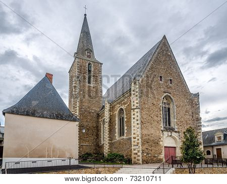 Stone Church In Brissac Quince