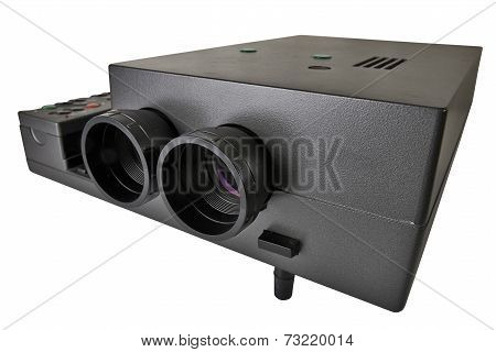 Projector Multimedia With Two Lenses