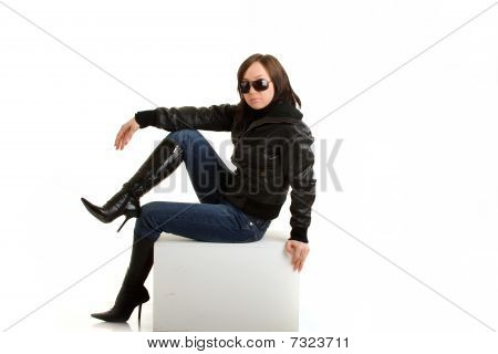 Biker girl
