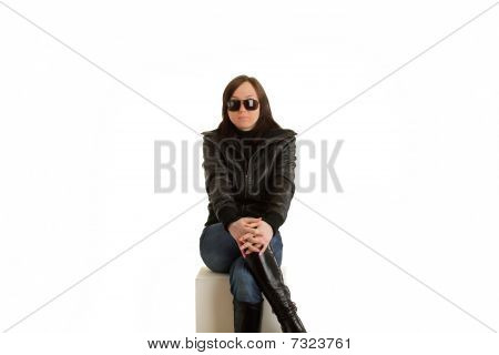 Biker girl