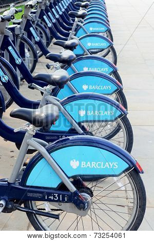 Barclays Cycle Hire in London