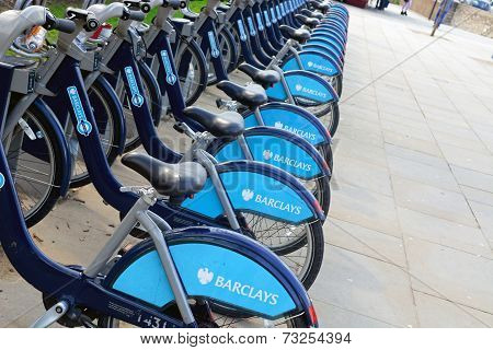 Barclays Cycle Hire in London