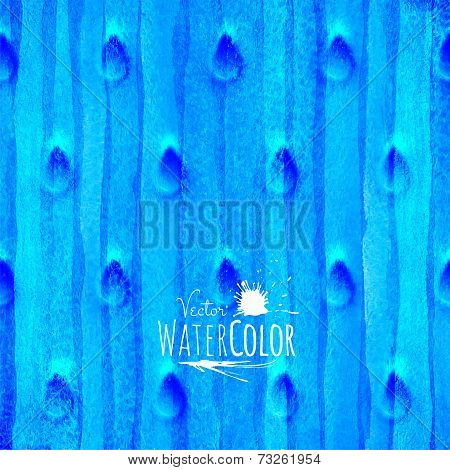 blue watercolor texture, abstract hand drawn sea or winter snow illustration