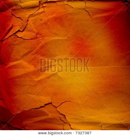 Grunge tržnou zmačkaný papír pro Design, vícebarevné pozadí