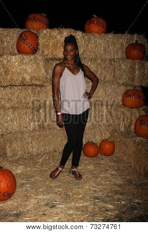 LOS ANGELES - OCT 4:  Erica Ash at the RISE of the Jack O'Lanterns at Descanso Gardens on October 4, 2014 in La Canada Flintridge, CA