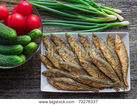 fried vendace