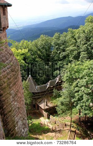 Chateau du Haut-Koenigsbourg, Alsace, France