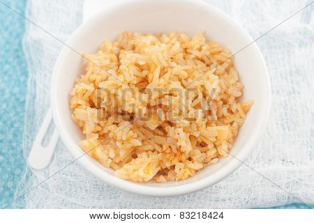 a bowl of risotto