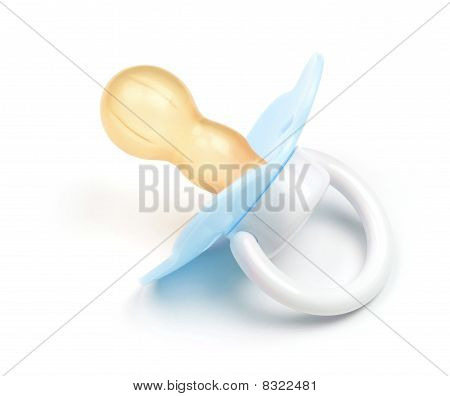 จุกซิลิโคนสีฟ้าเด็ก