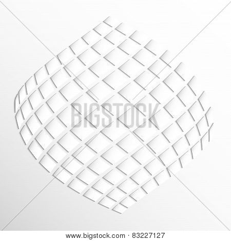 Modern geometric texture in White backgrounds