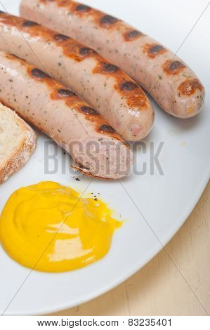Traditional German Wurstel Sausages