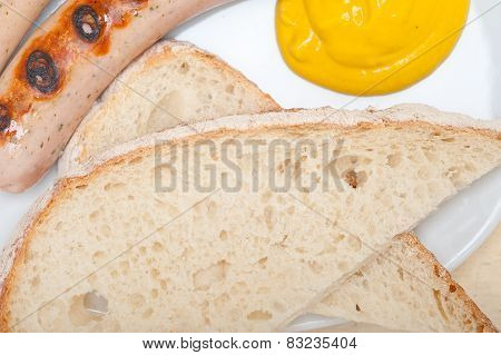 Traditional German Wurstel Sausages
