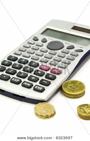 Kalkulačka a mince