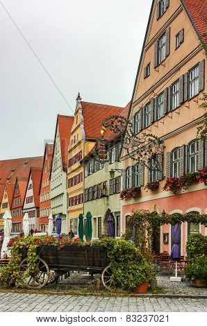 Dinkelsbuhl,bavaria,germany