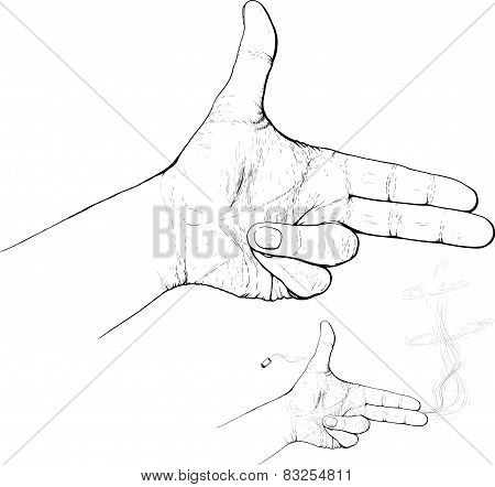 fingers shoot