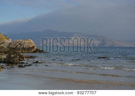 Rocks on the beach