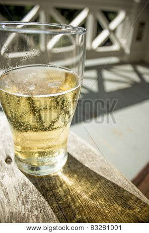 Beer on a warm summer day