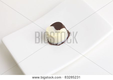 A beautiful chocolate like tasty on plate