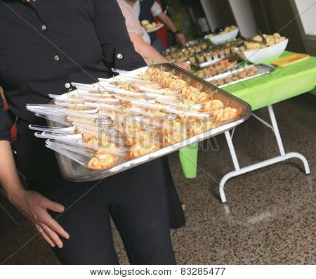 A Kitchen Prepare First Service with little think.