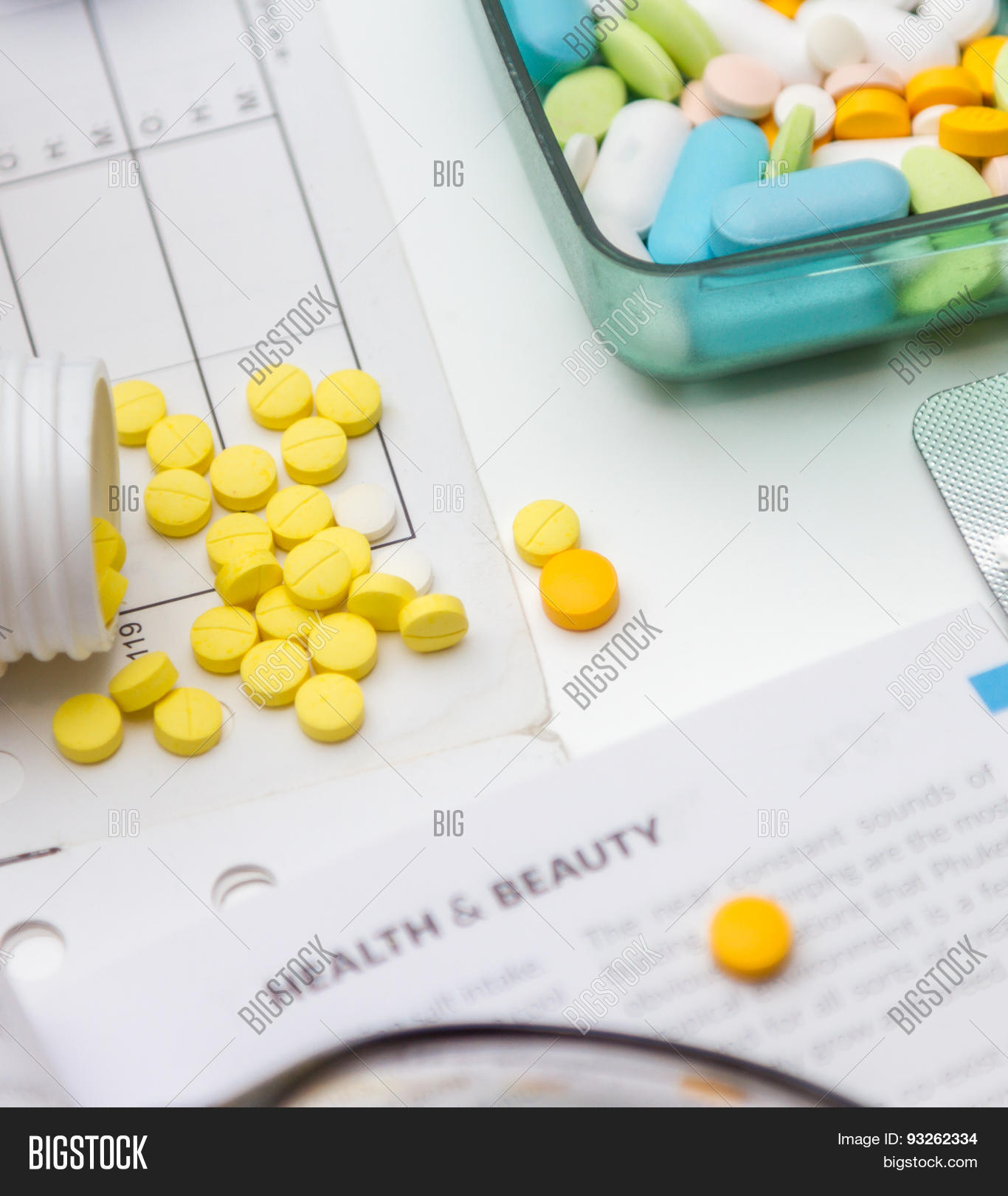 Variety Medicines Image & Photo (Free Trial) Bigstock