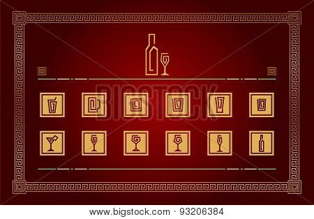 Drink pictograms