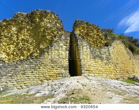 Kuelap pevnost, Chachapoyas, Amazonas, Peru.