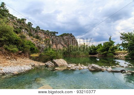Lake With Thermal Water