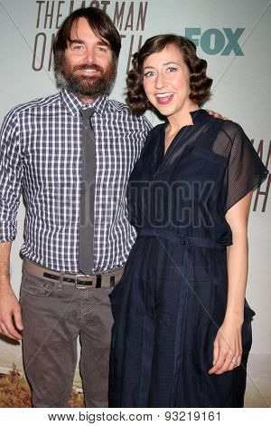 LOS ANGELES - JUN 10:  Will Forte, Kristen Schaal at the FOX's 