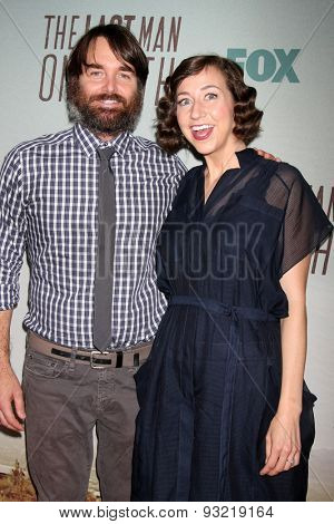 LOS ANGELES - JUN 10:  Will Forte, Kristen Schaal at the FOX's 