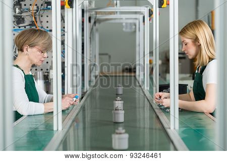 Individual Work At Factory