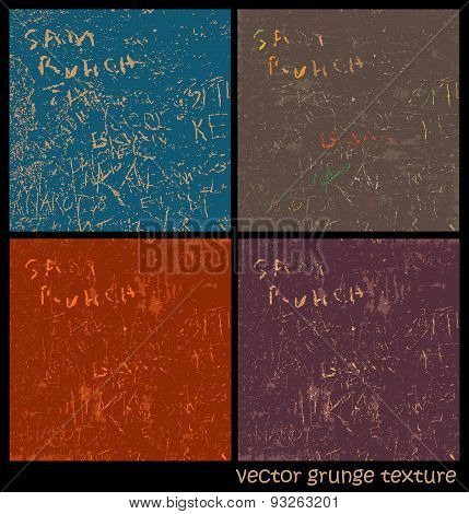 Vector Grunge Textures