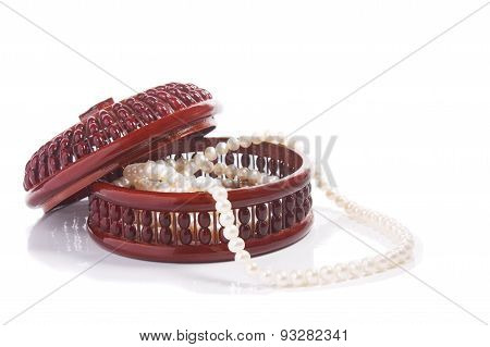 Casket With A Beads