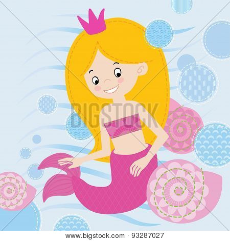 Mermaid vector illustration