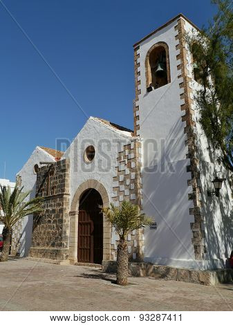 The church of Tuineje on Fuerteventura