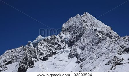 Snow Covered Thamserku