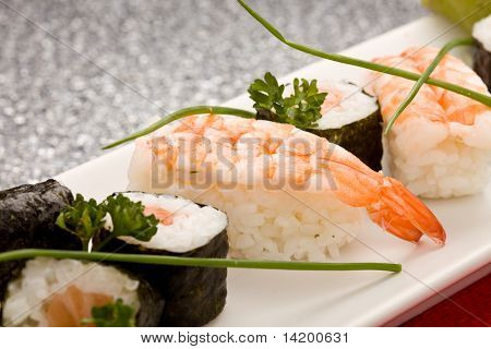 Sushi och Sashimi