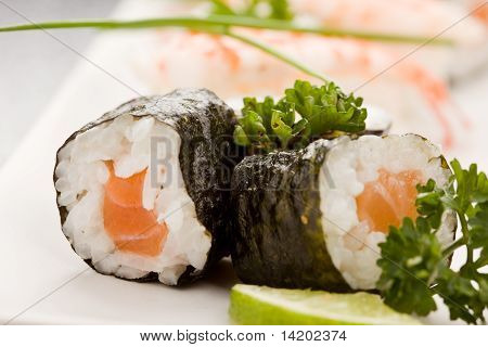 Sushi och Sashimi