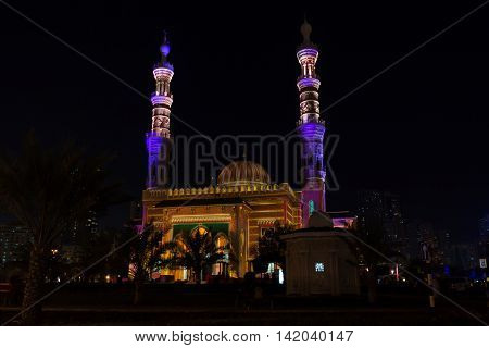 Sharjah Mosque Festival in 2014 United Arab Emirates