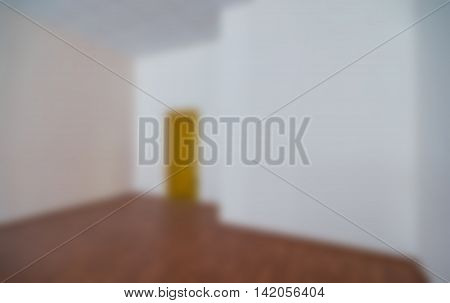 Common office building interior  theme creative abstract blur background with bokeh effect