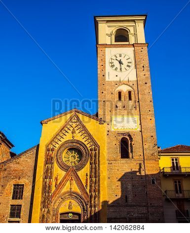 Duomo Di Chivasso Hdr