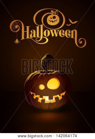 Jack-o-lantern Dark Dummy