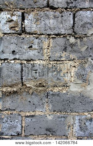 Background of old red brick wall pattern texture. Great for graffiti inscriptions.