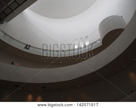 BANGKOK THAILAND - AUGUST 7 2016: Bangkok Art and Culture Centre. It is famous exhibition and contemporary arts in Bangkok.