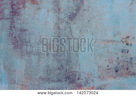 Painted old metal for use as a texture