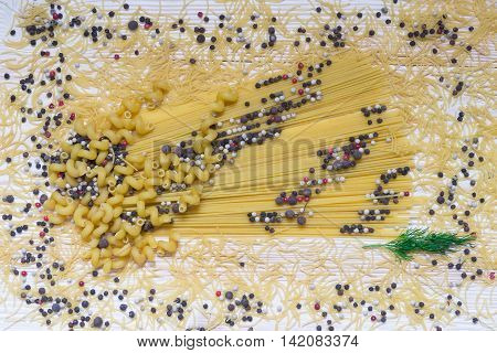 pasta pepper color, a place for an inscription