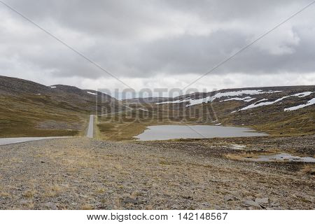 the nature of northern Norway Summer in the mountains